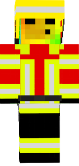 Feuerwehr mit Haltegurt