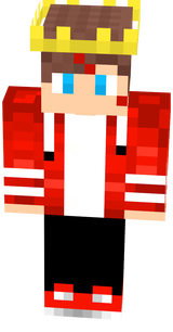 red hoodie