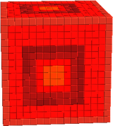 red-orande ruby block