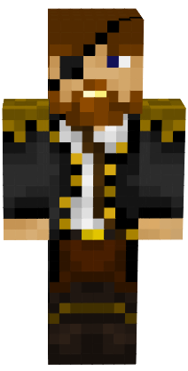 Preview of texture: Pirate captain without hat