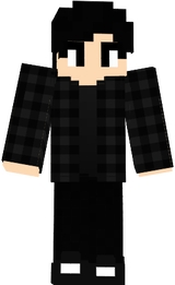 guy with 3D gray flannel Shirt 