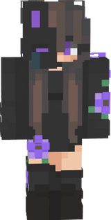 purple masked girl