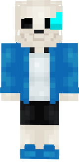 sans blue eye