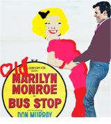 Old Marylin Monroe and Don murray 1958