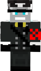BURNED NAZI MASKED