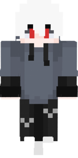 boy with white hair