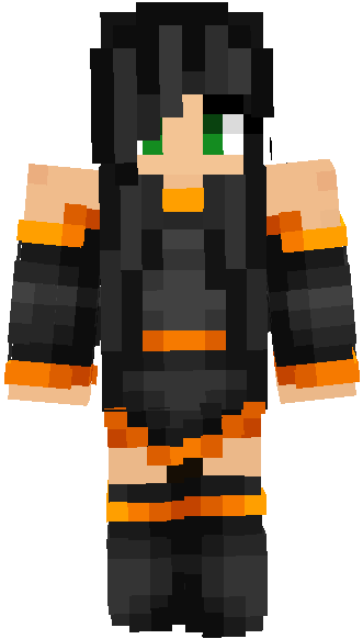 Preview of texture: new girl in netherite armor