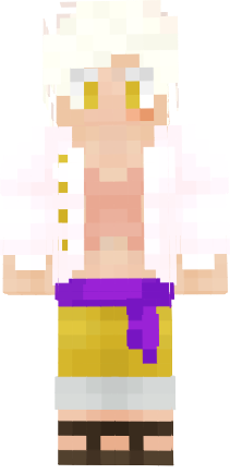 Preview of texture: luffy skin minecraft