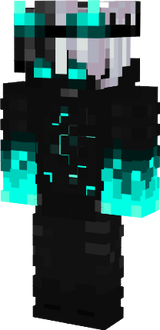 light blue devil