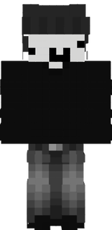 czarny skin