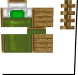 bed green