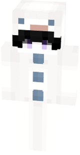 snowman blacxk hauir