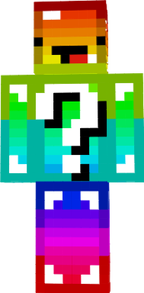 rainbow color Lucky Block