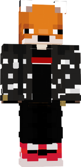 minecraft skin fox