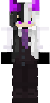 purple suit 