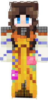 yellow flower gown