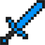 blue sword