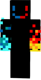 blue and red