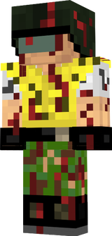 Custom Brad Vickers Final Helmet Infected