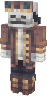 Esqueleto steampunk