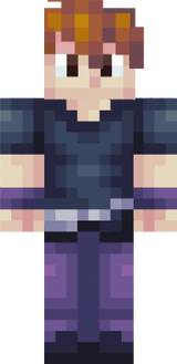blue skin