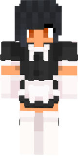 aphmau in the maid outfit