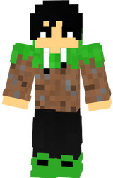 guy with grass hoodie 