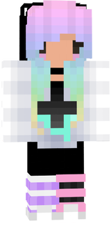 pastel goth brown