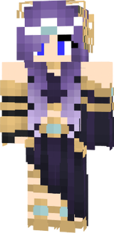 skin of girl god
