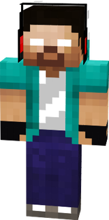 mi skin herobrine
